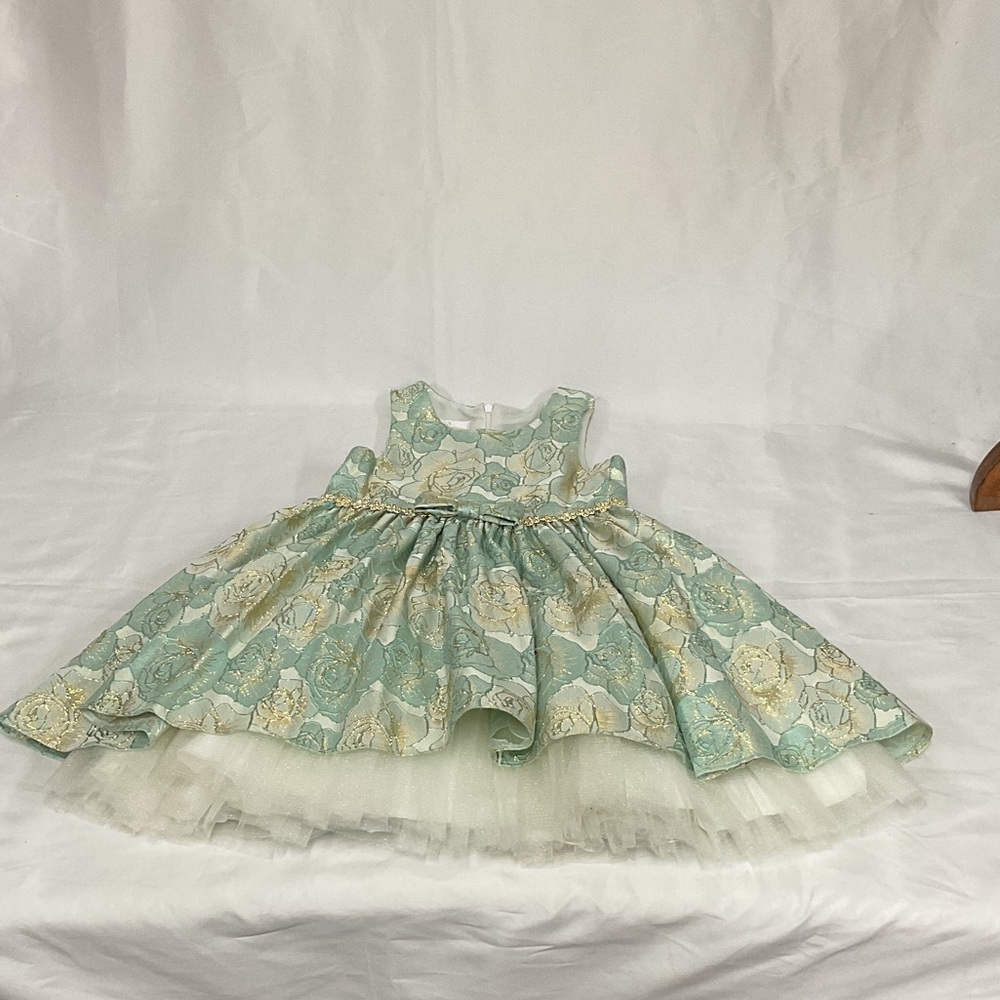 EUC Girls sleeveless American Princess lined dress